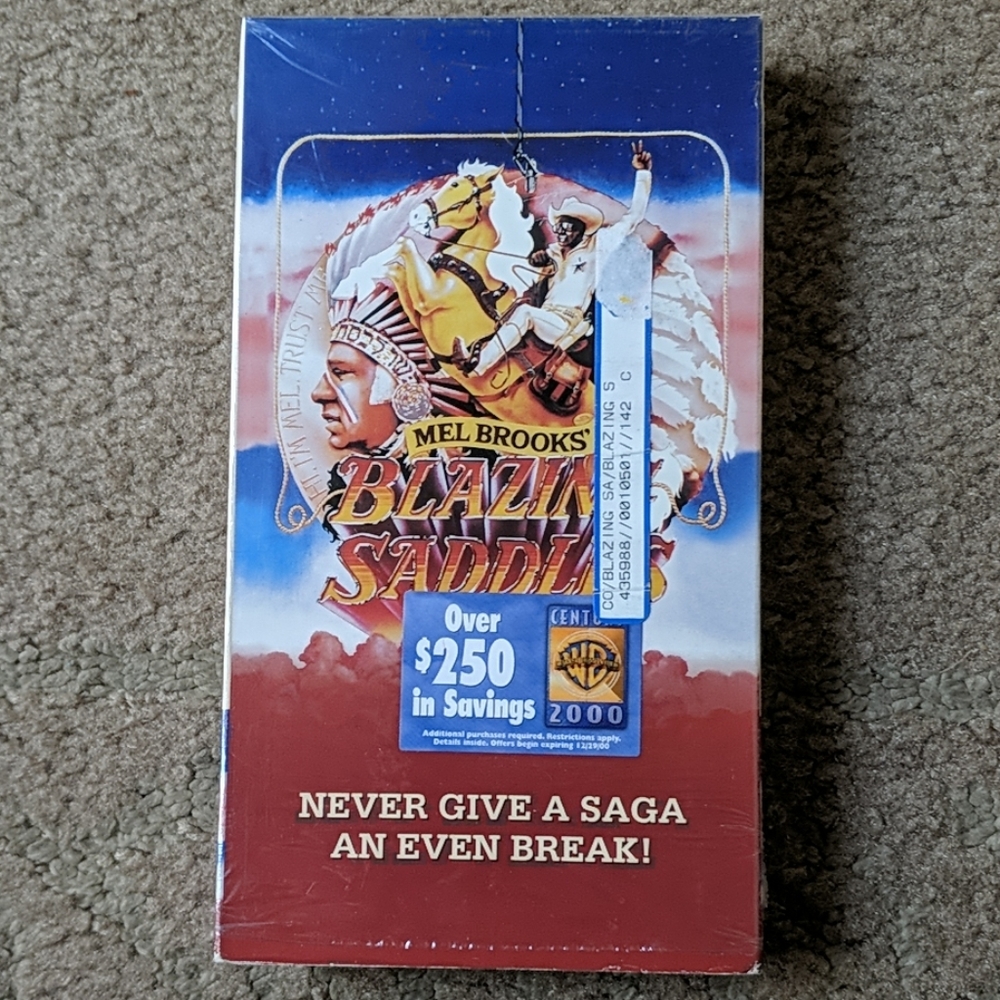 ☘️ (3/$15) Vintage & classic! VHS Blazing Saddles